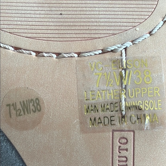 Vince Camuto Gray Peep-Toe Ankle Boots - Size 7.5 Wide - Picture 13 of 15